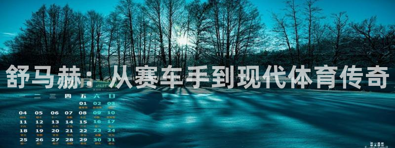 欧亿体育官方正版app五金厂:舒马赫:从赛车手到现代体育传奇